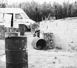 Invierno en paintball